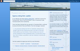 About Translation - l'excellent blog de Riccardo Schiaffino