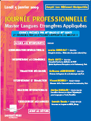 Journée professionnelle de la traduction à l'Université d'Evry
